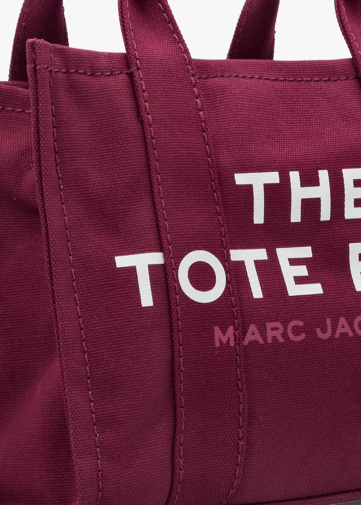 The Canvas Small Oxblood Tote Bag