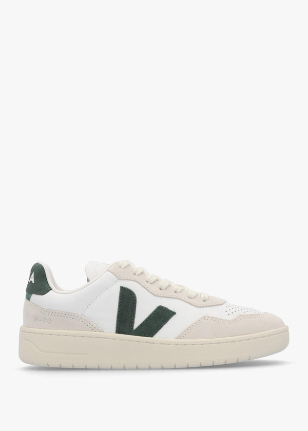 Women's V-90 O.T Leather Extra White Cyprus Trainers