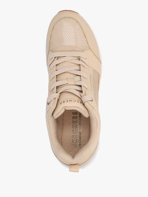 Uno Everything Nice Natural Wedge Trainers