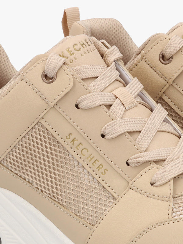 Uno Everything Nice Natural Wedge Trainers
