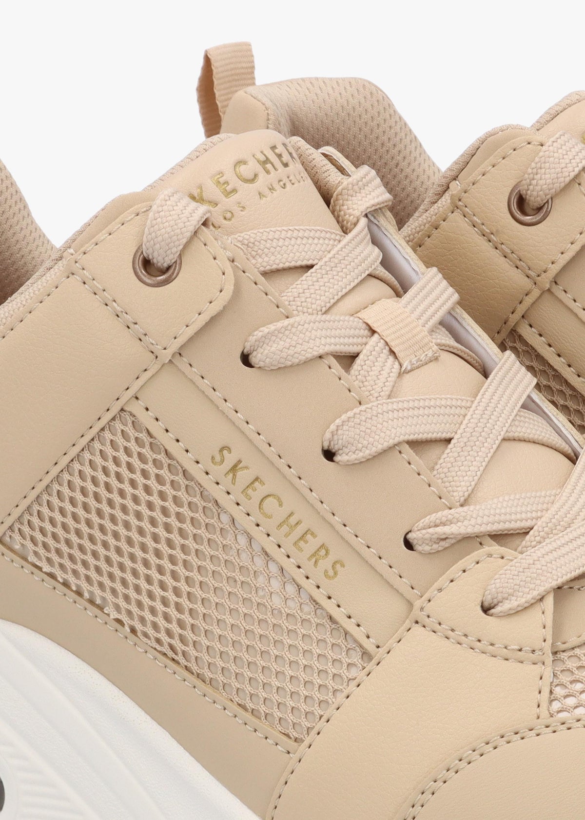 Uno Everything Nice Natural Wedge Trainers