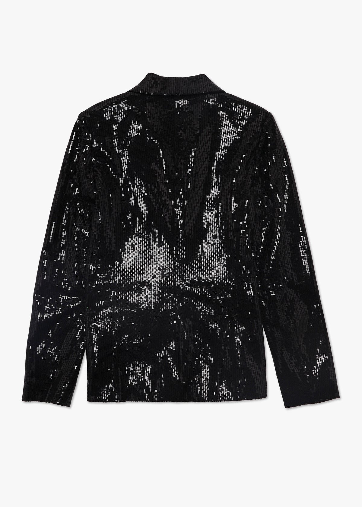 Black Sequin Blazer