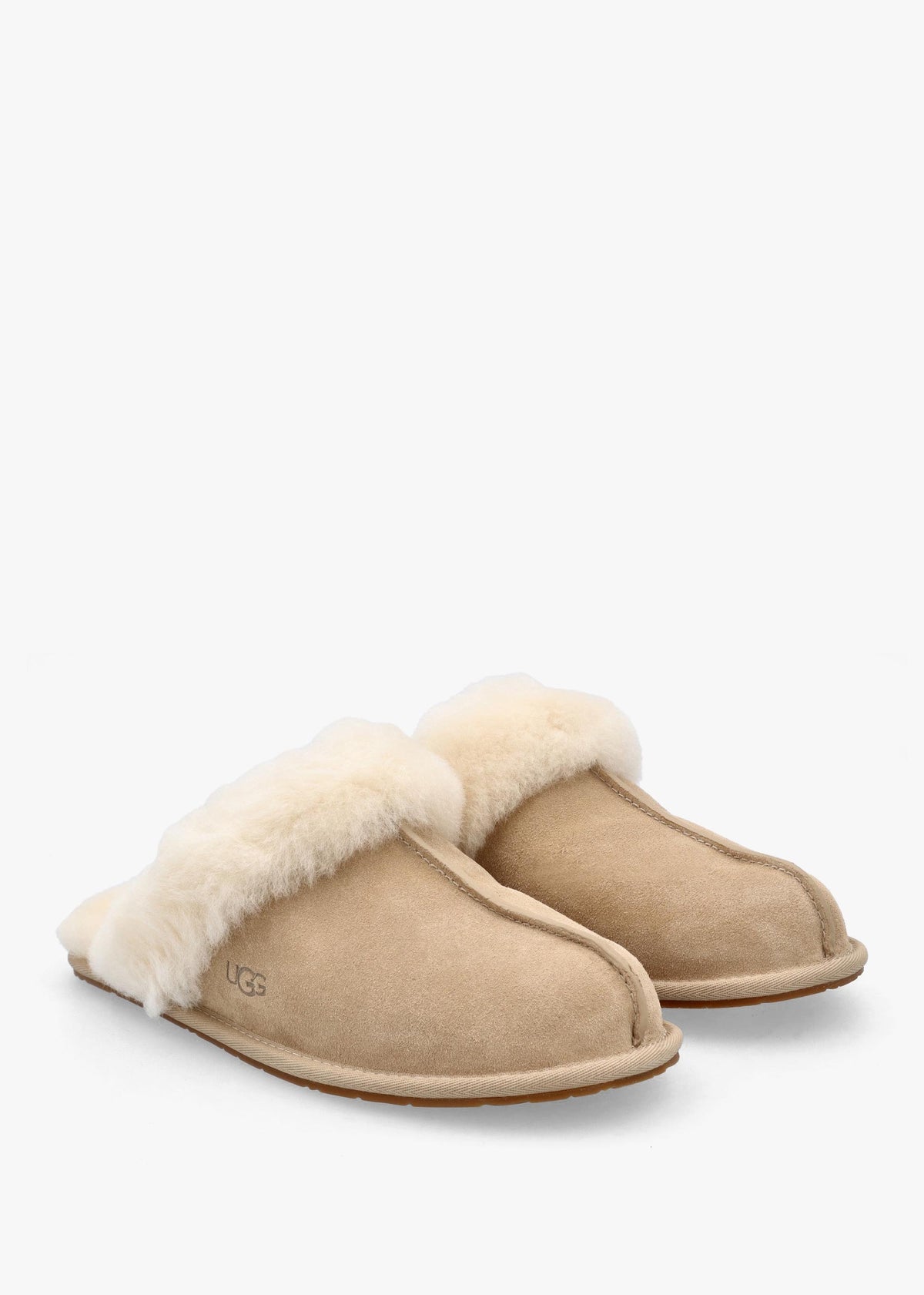 Women's Scuffette Goat Shearling Slippers