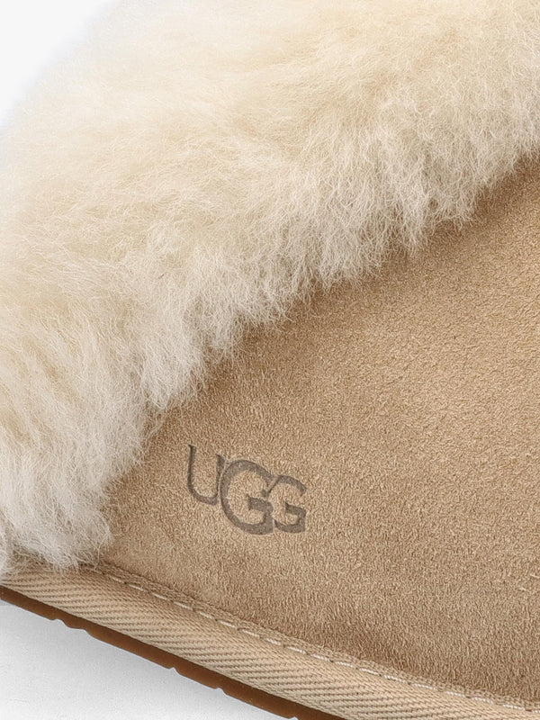Women's Scuffette Goat Shearling Slippers