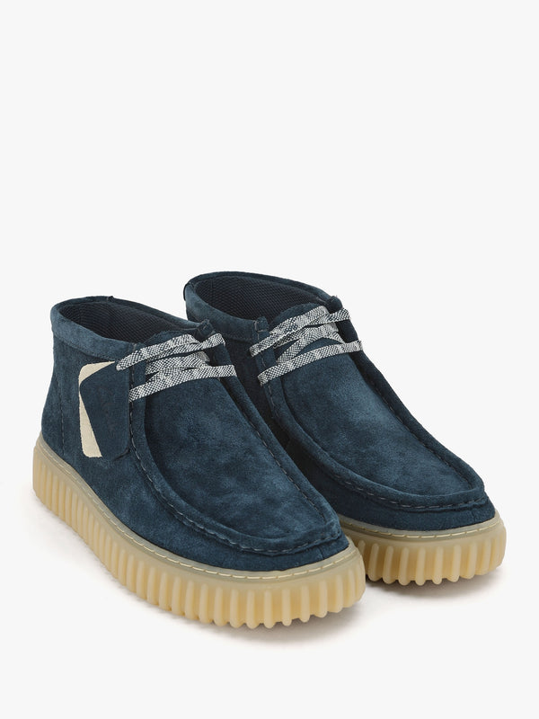 Men's Torhill Hi Blue Suede Boots