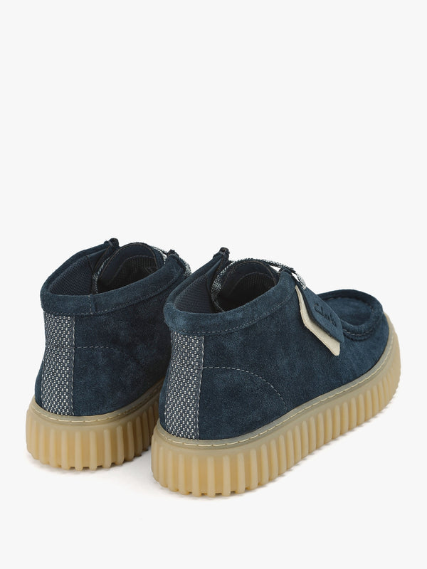 Men's Torhill Hi Blue Suede Boots