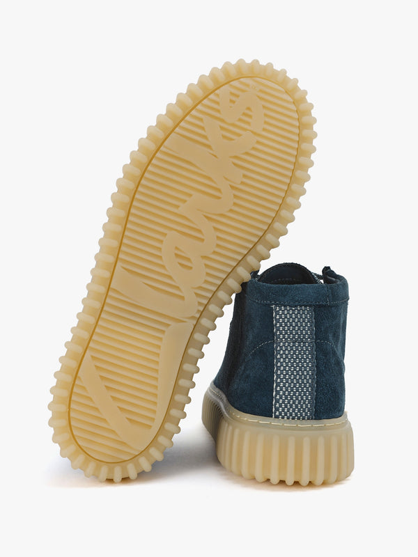 Men's Torhill Hi Blue Suede Boots
