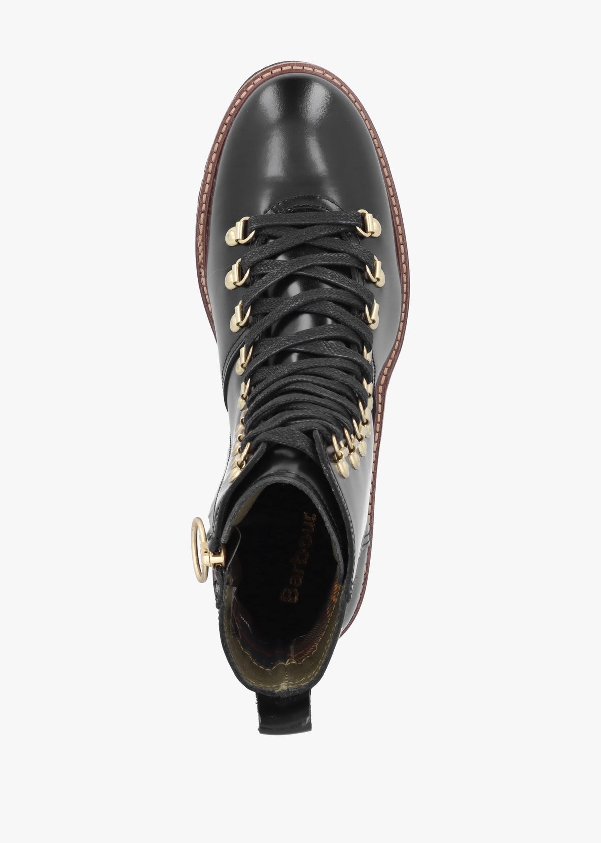 Blake Black Leather Hiker Boots