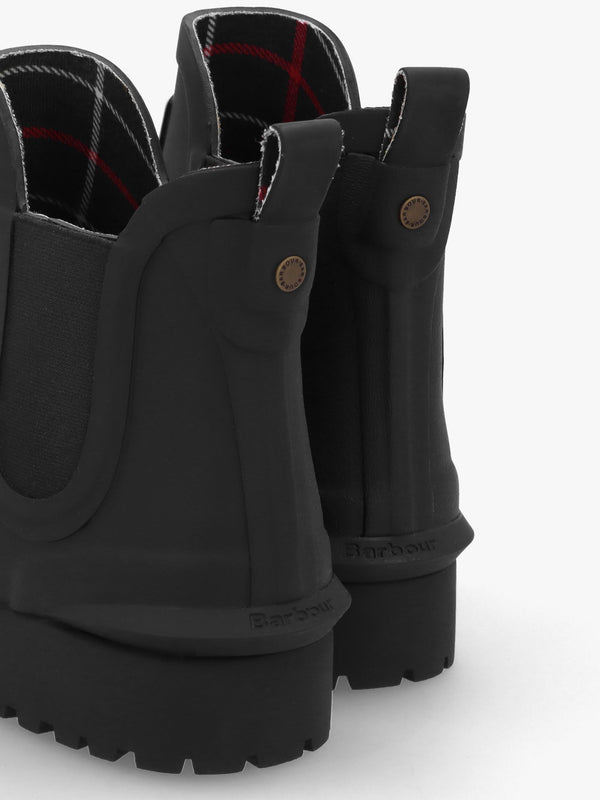 Wilton Black Rubber Welly Boots