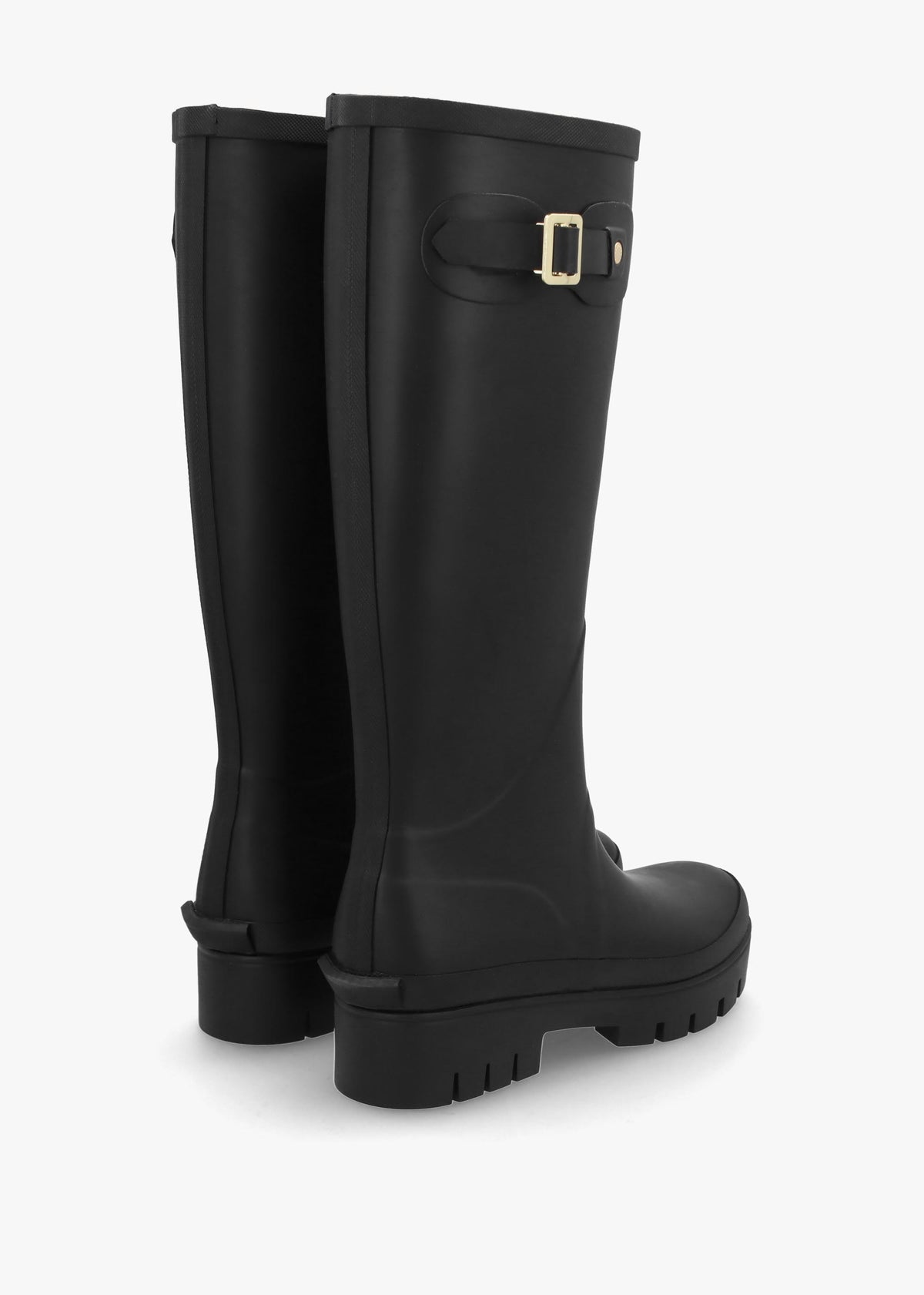 Snowdon Black Tall Wellington Boots