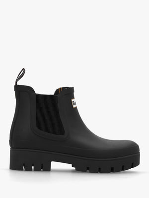Halton Black Ankle Wellington Boots