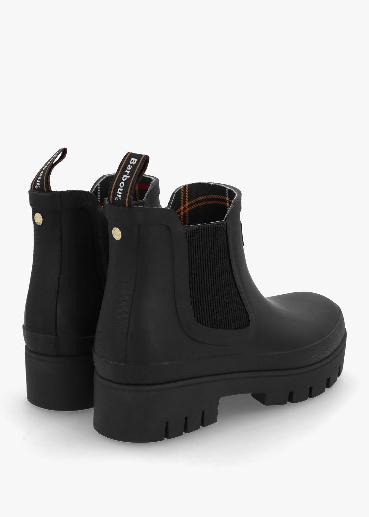 Halton Black Ankle Wellington Boots