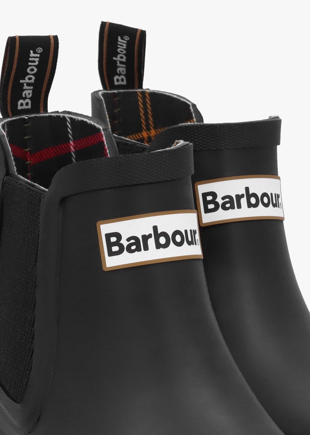Halton Black Ankle Wellington Boots