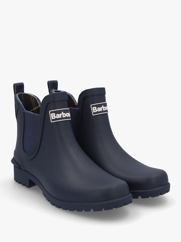 Wilton Navy Rubber Welly Boots