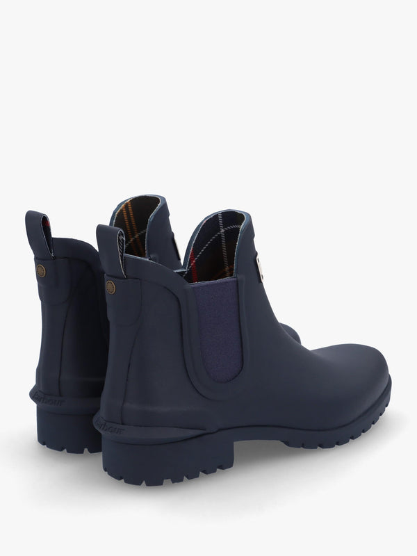 Wilton Navy Rubber Welly Boots