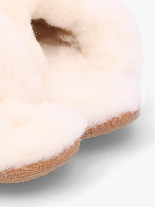 Soleo Leopard Calf Hair Sheepskin Twinface Slippers