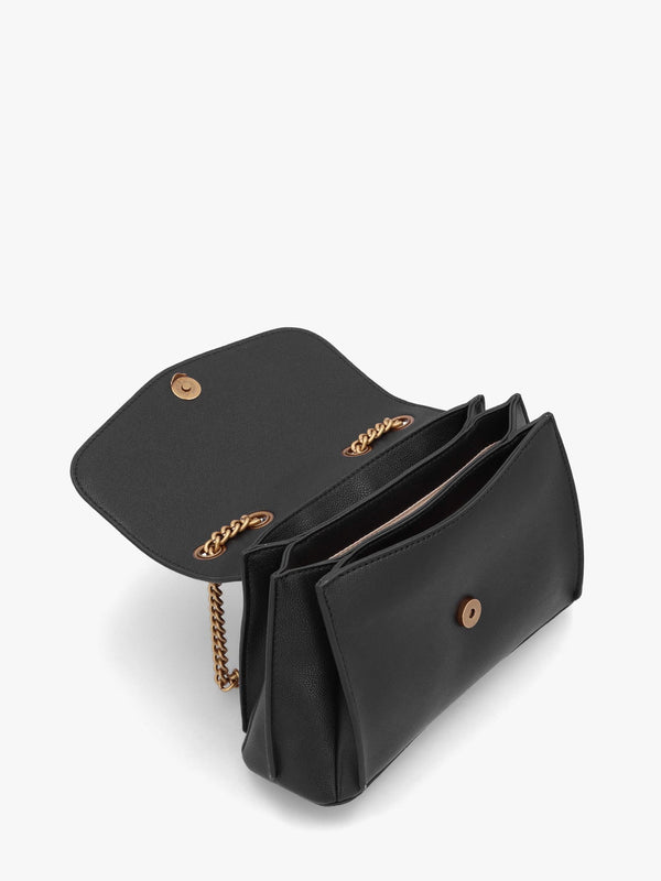 Malva Conv Black Cross-Body Bag