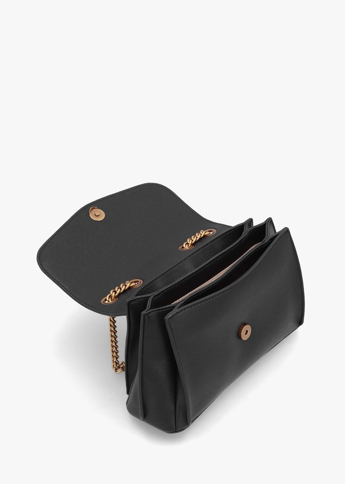 Malva Conv Black Cross-Body Bag