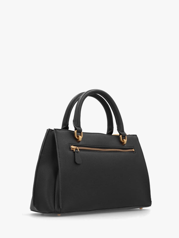 Malva Girlfriend Black Satchel Bag