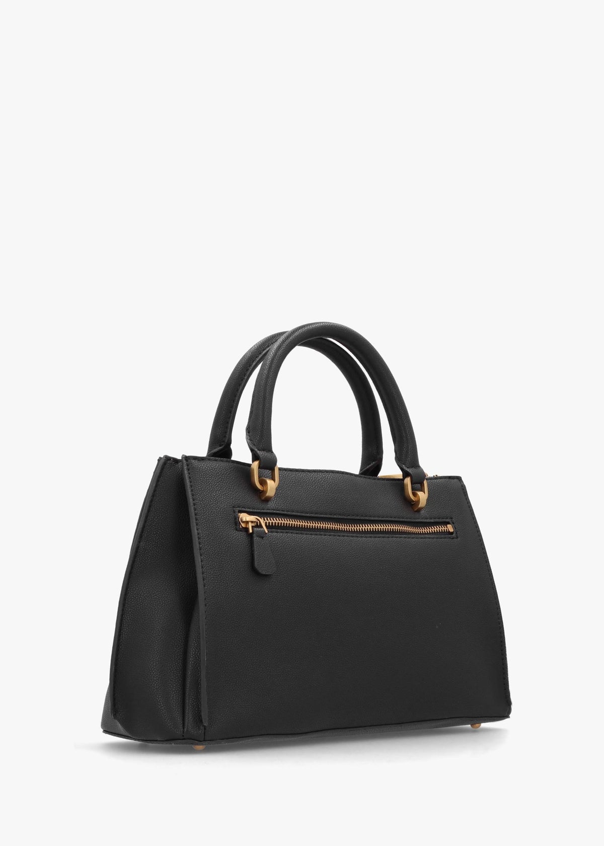 Malva Girlfriend Black Satchel Bag