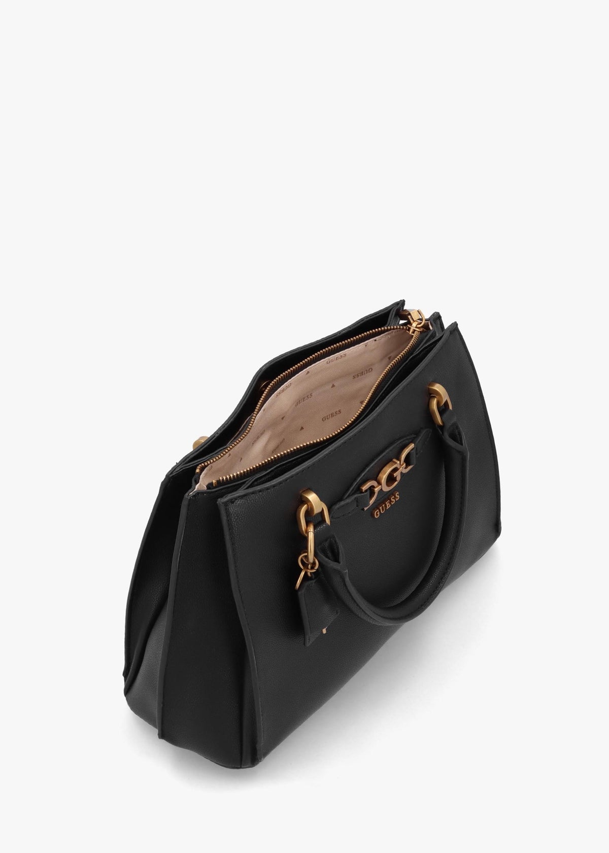 Malva Girlfriend Black Satchel Bag
