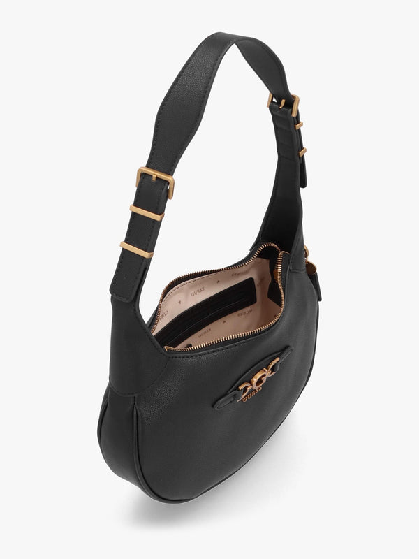 Malva Black Hobo Bag
