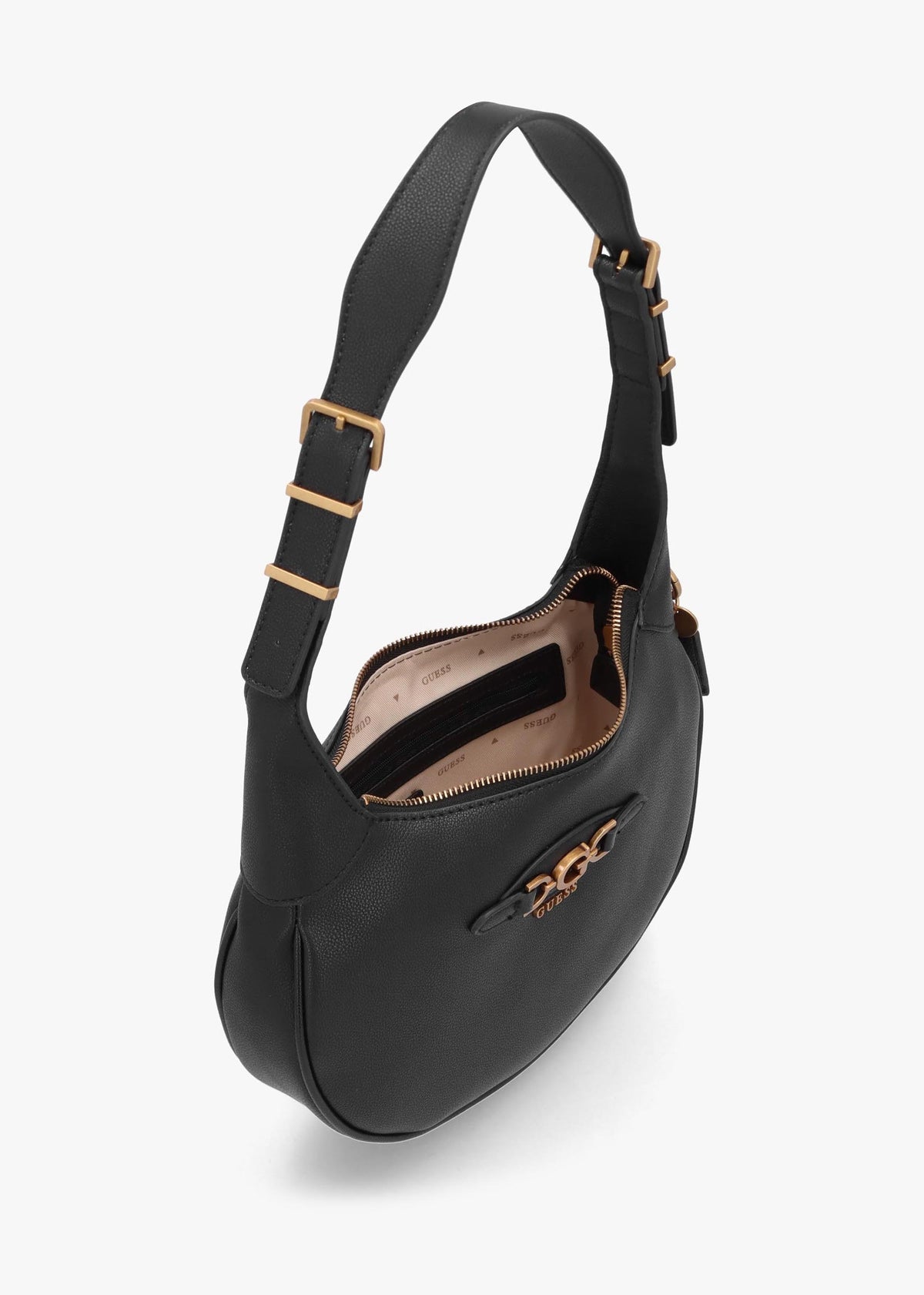 Malva Black Hobo Bag
