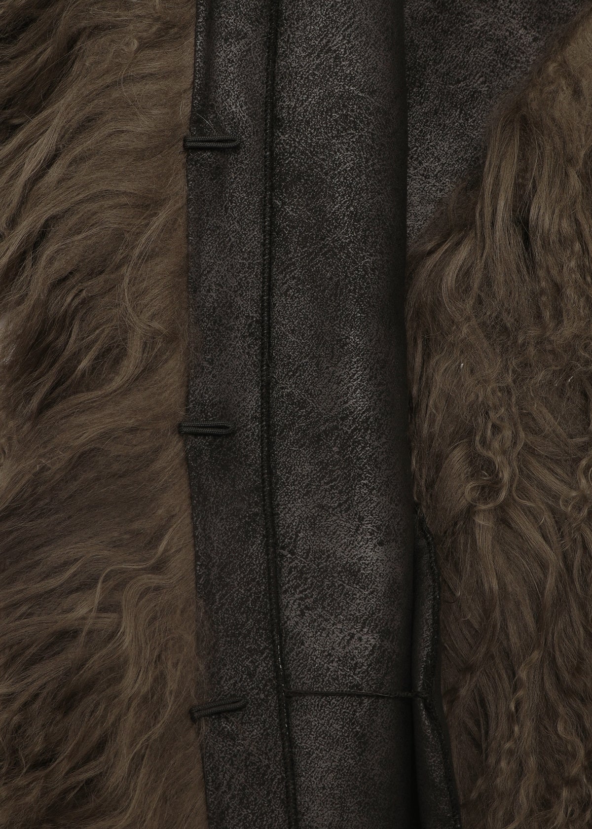 Olive 70’s Black & Khaki Wool Blend Jacket
