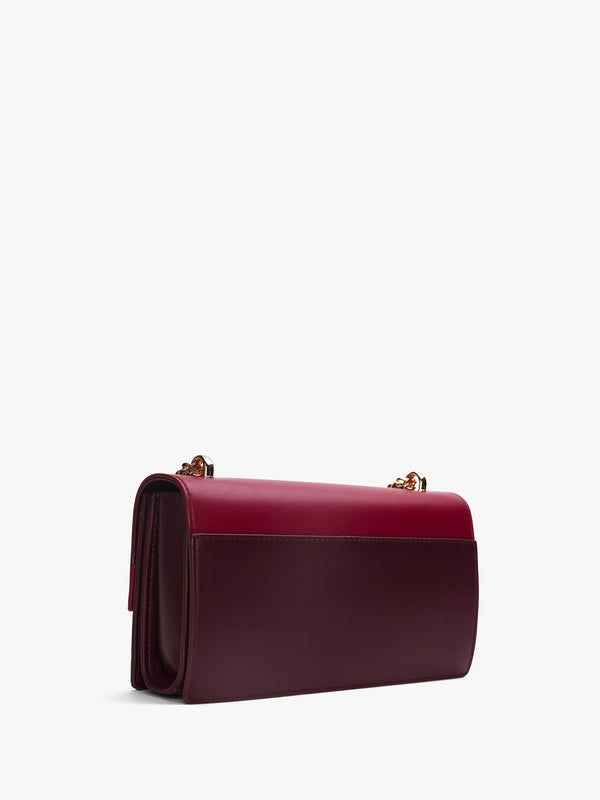 Alpheus Vino Rosso Front Flap Shoulder Bag