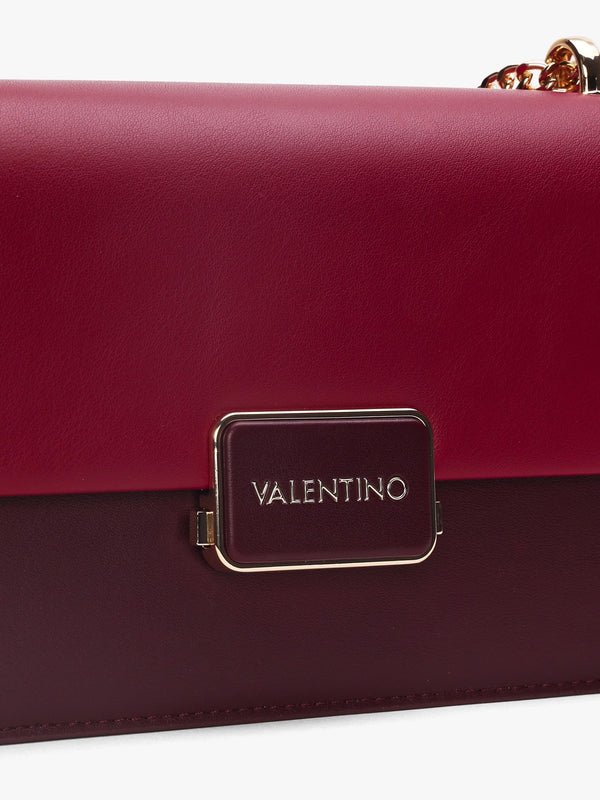 Alpheus Vino Rosso Front Flap Shoulder Bag
