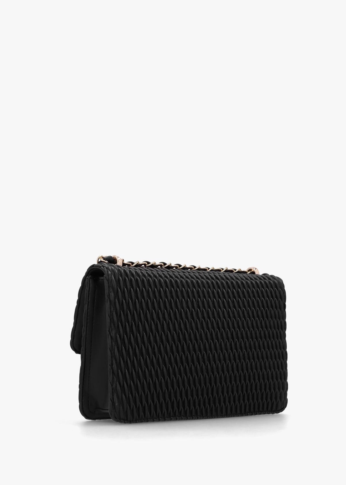 Frequency Relove Recycle Nero Textured Cross-Body Bag