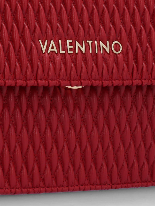 Frequency Relove Recycle Rosso Scuro Textured Cross-Body Bag