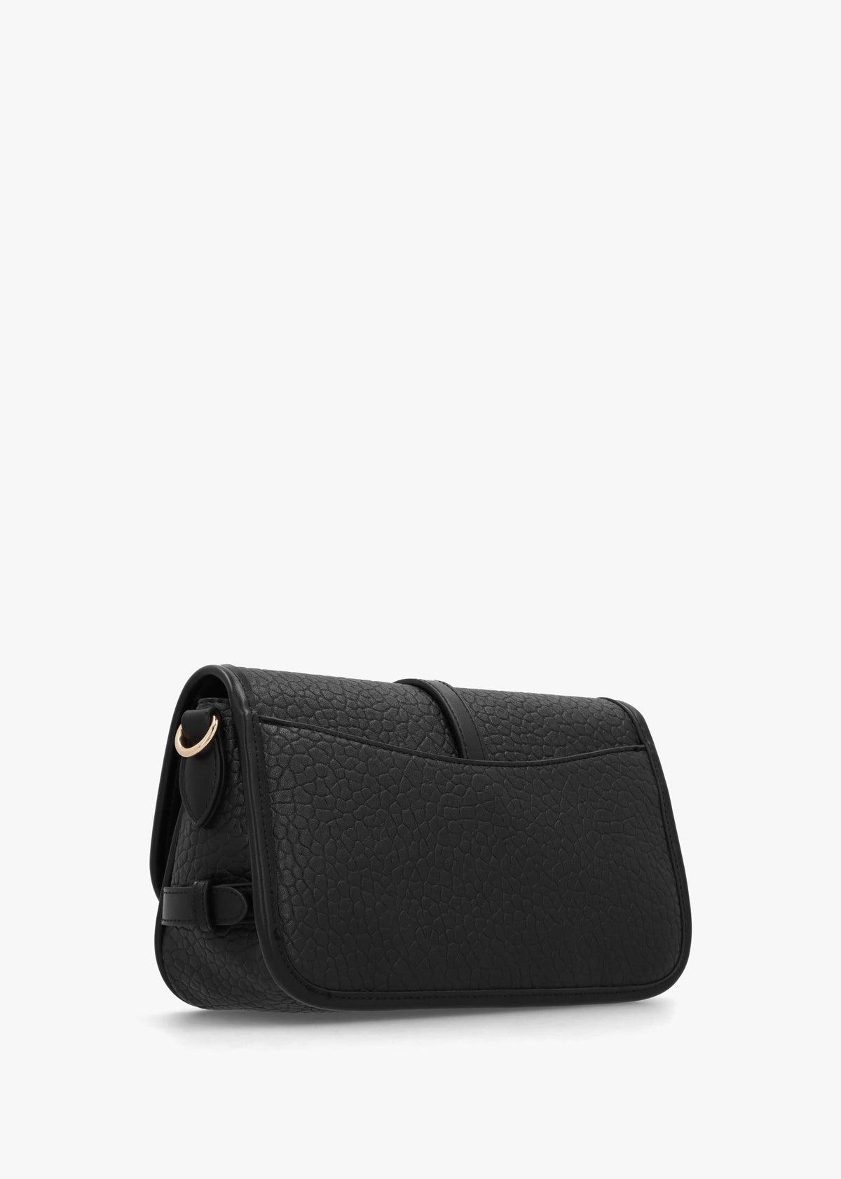 Zeno Nero Tumbled Cross-Body Bag