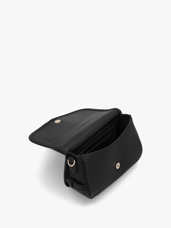 Zeno Nero Tumbled Cross-Body Bag
