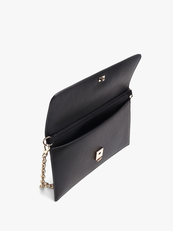 Brass Nero Debossed Cross-Body Bag