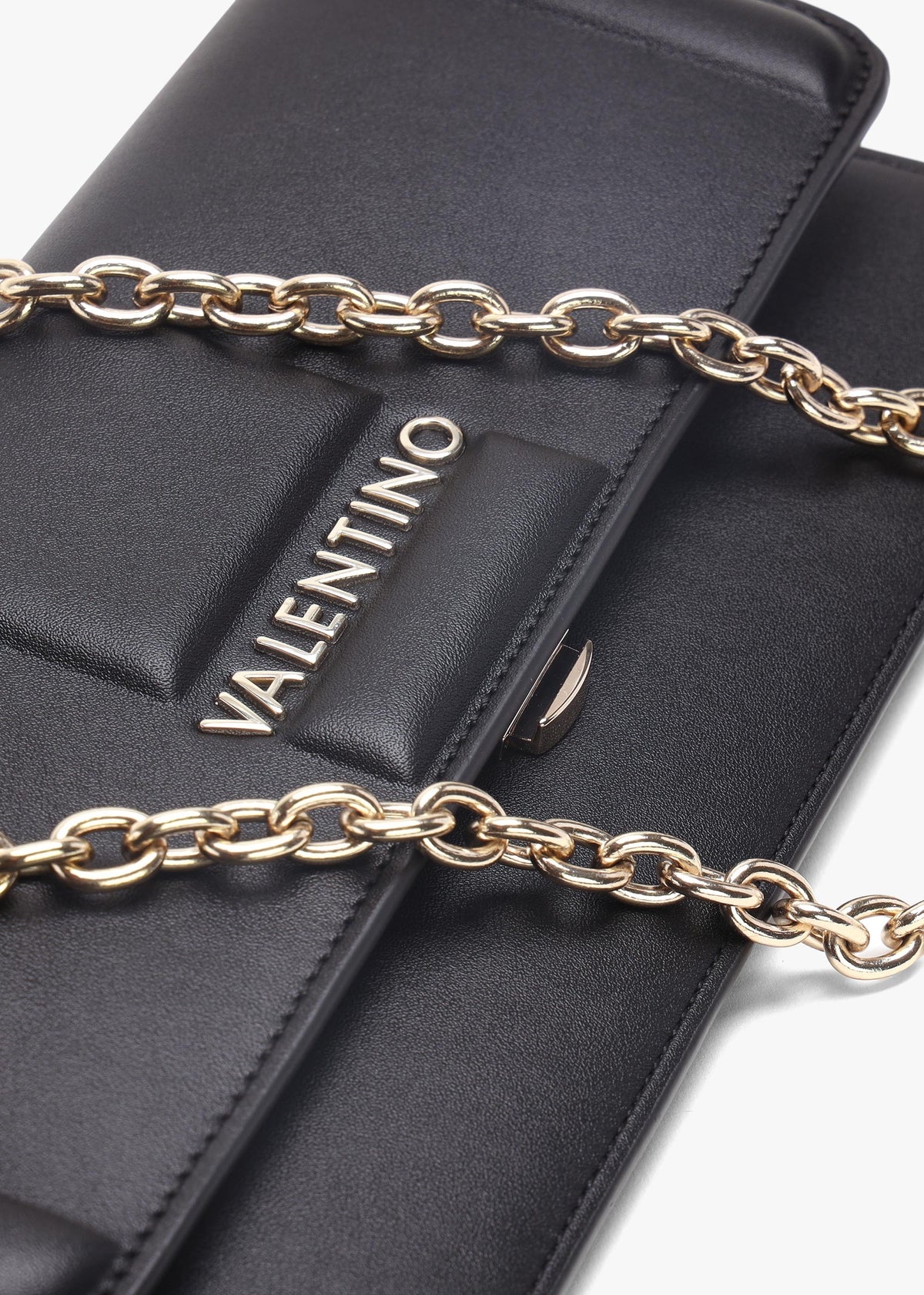 Brass Nero Debossed Cross-Body Bag