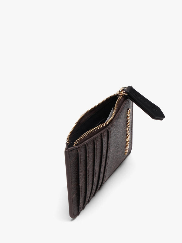 Lady Relove Recycle Moro Nero Logo Card Case