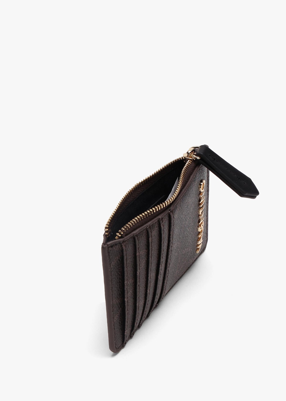 Lady Relove Recycle Moro Nero Logo Card Case