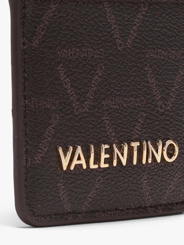 Lady Relove Recycle Moro Nero Logo Card Case