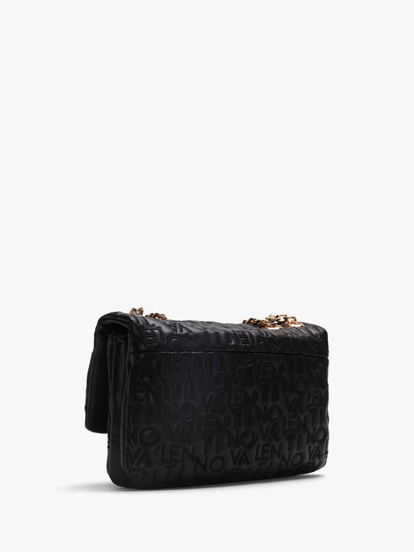 Dram Nero Embroidered Logo Cross-Body Bag