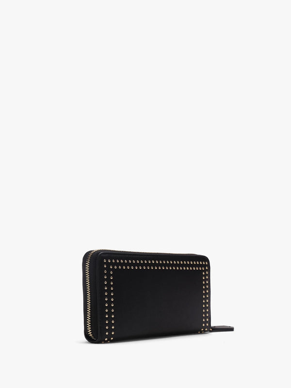 Shine Relove Recycle Nero Zip Around Wallet