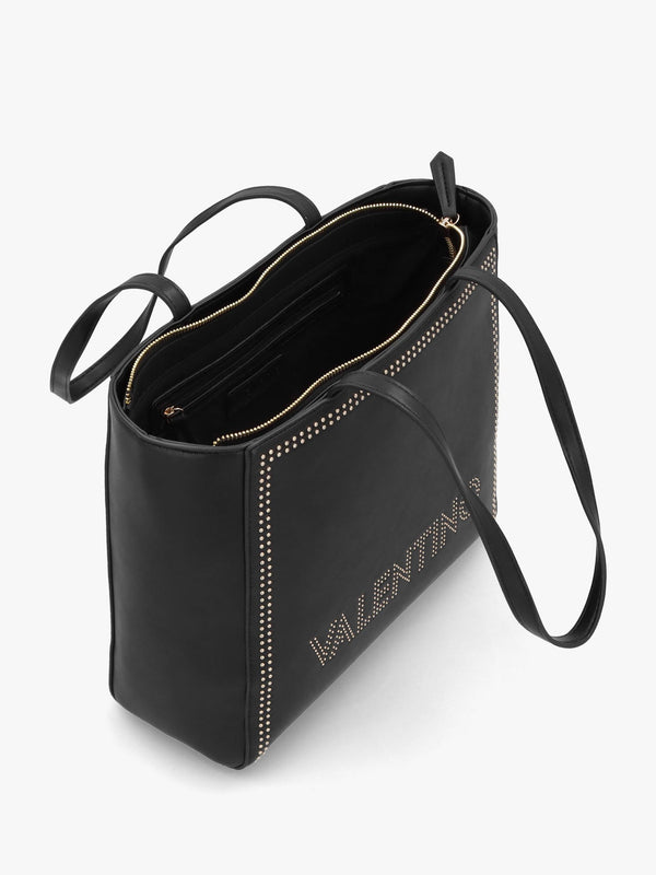 Shine Nero Shopper Bag