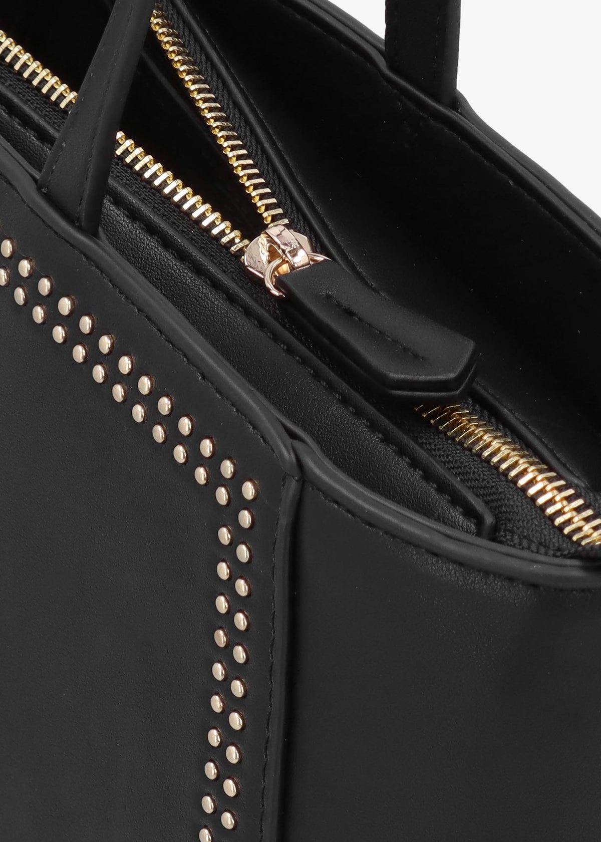 Shine Nero Shopper Bag