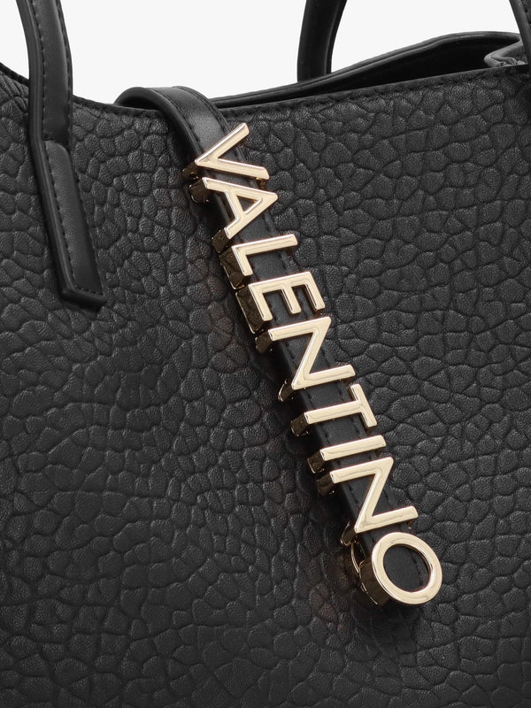 Zeno Nero Tumbled Shopper Bag