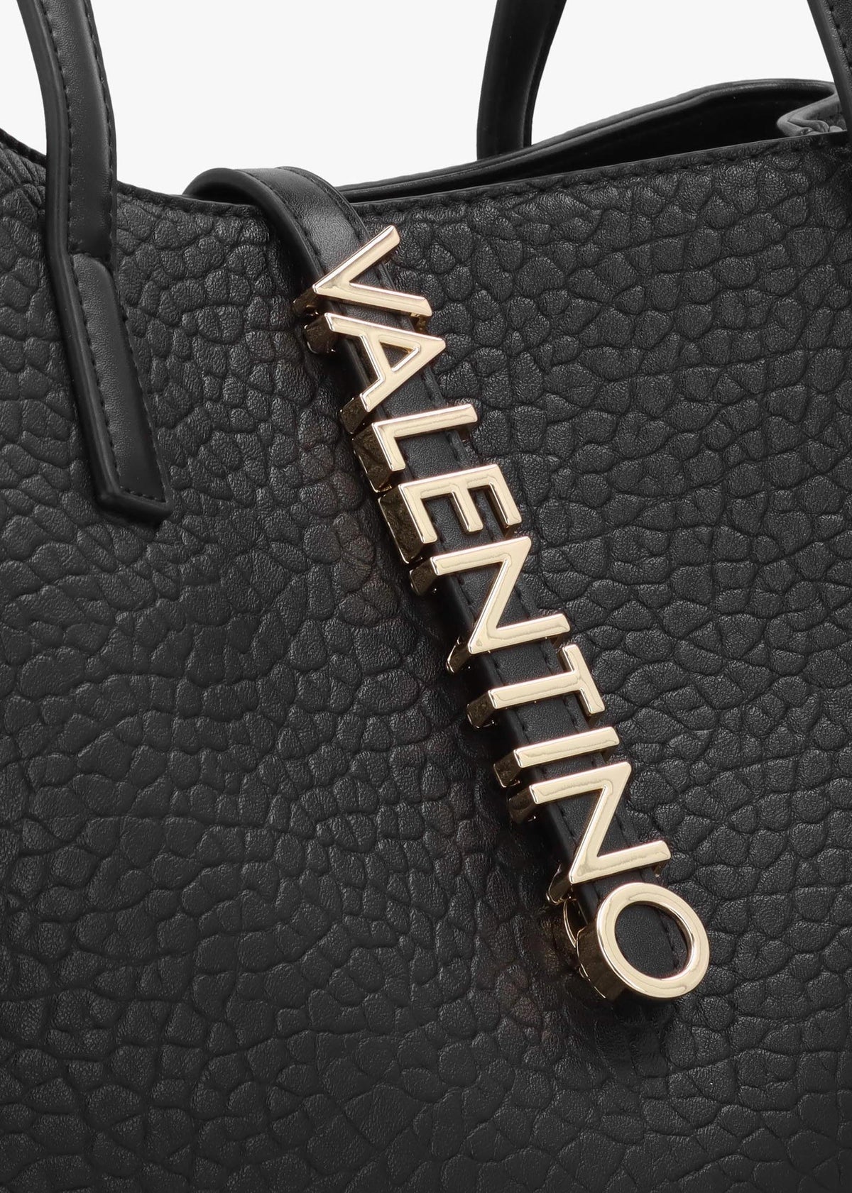 Zeno Nero Tumbled Shopper Bag