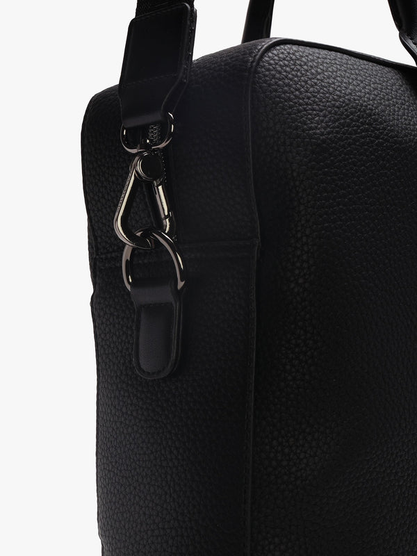 Men’s Efeo Soft Nero Briefcase