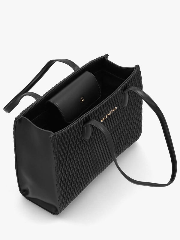Frequency Relove Recycle Nero Shopper Bag