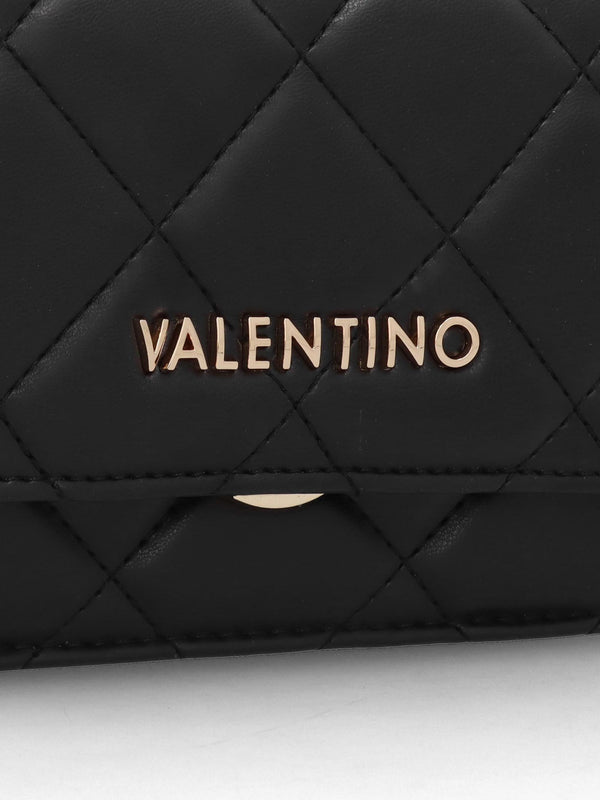 Ocarina II Quilted Nero Shoulder Bag