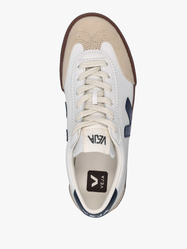 Women's Volley O.T Leather White Nautico Bark Trainers