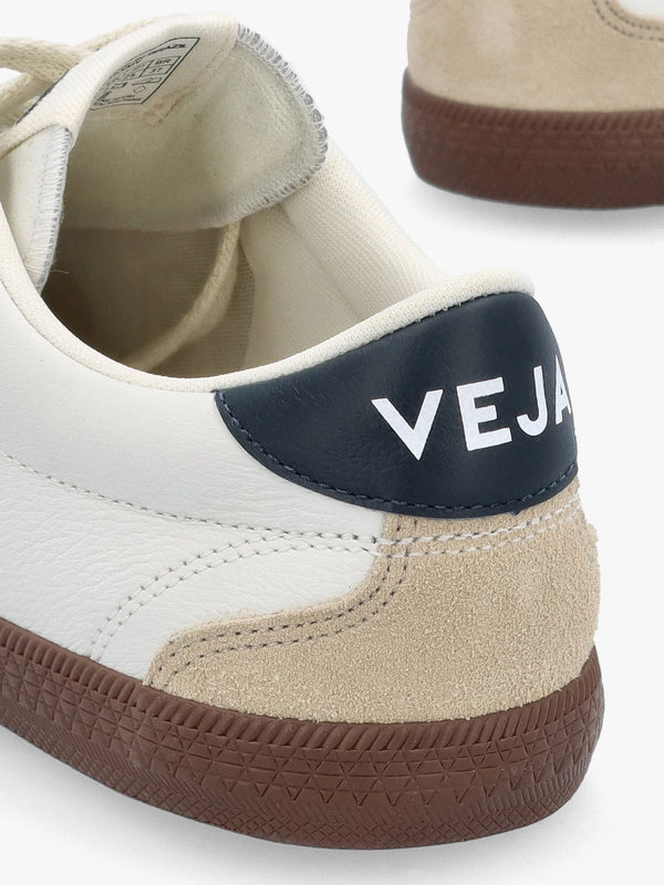 Women's Volley O.T Leather White Nautico Bark Trainers